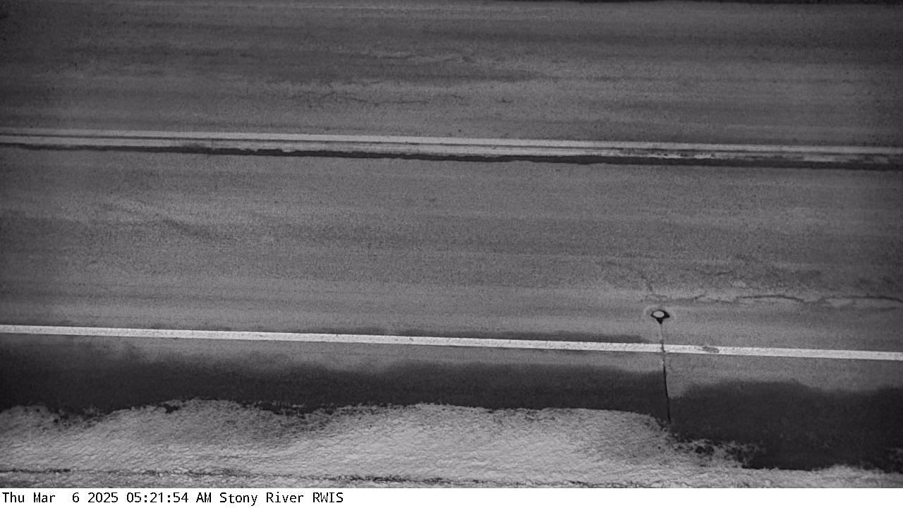 Traffic Cam Lake: MN 1: T.H.1 (Stony River - MP 311.0): T.H.1 (Stony River - MP 311.0) View Player