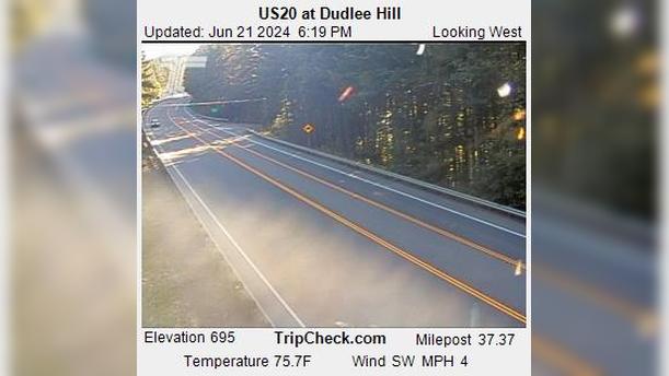 Traffic Cam Blodgett: US20 at Dudlee Hill Player