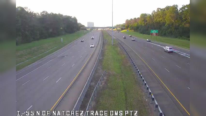 Ridgeland: I-55 North at Natchez Trace Traffic Camera