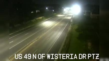 Bonhomie: US 49 at Wisteria Drive Traffic Camera