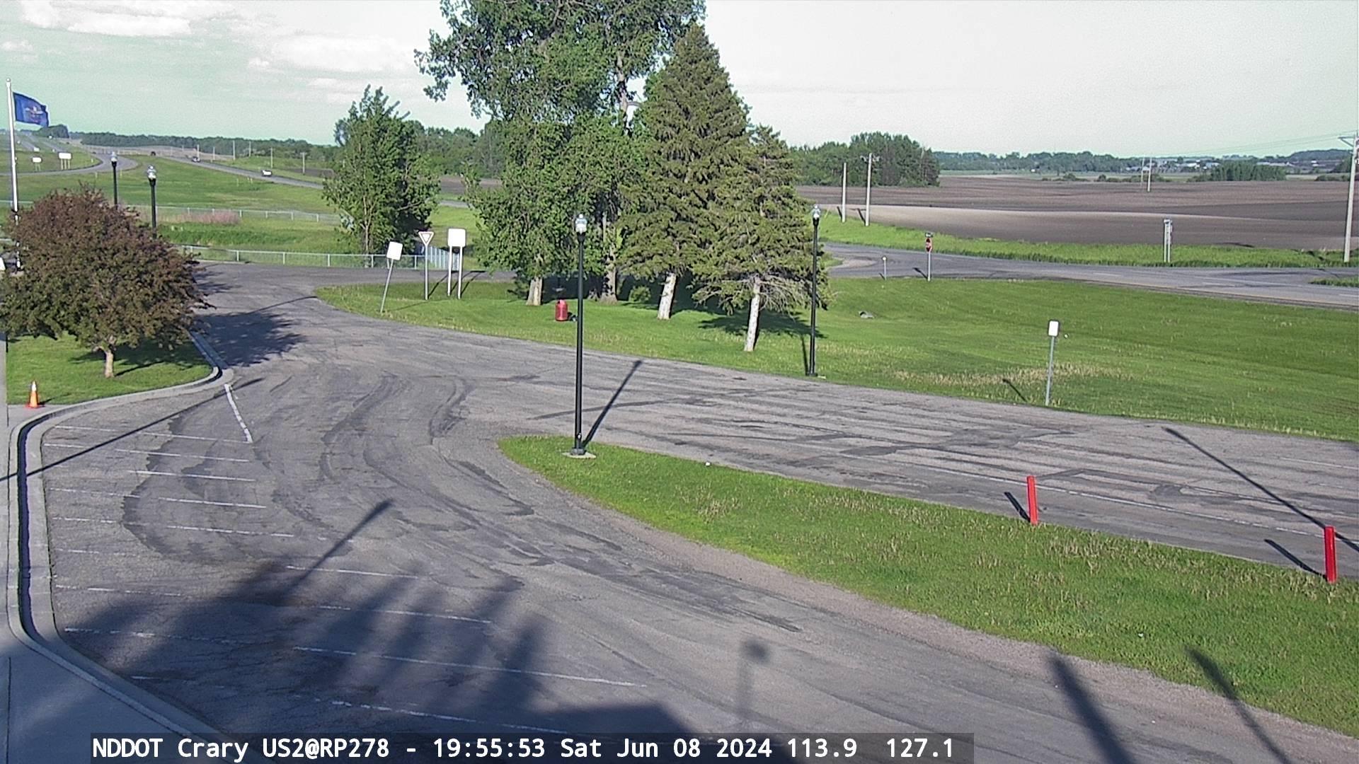 Traffic Cam Crary: Rest Area @ Hwy Player
