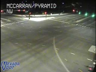 N McCarran at Pyramid Traffic Camera