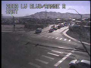 LV Blvd and Range Traffic Camera