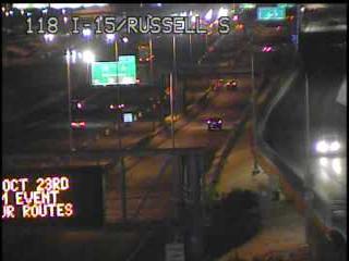 Traffic Cam I-15 SB S of Russell Player