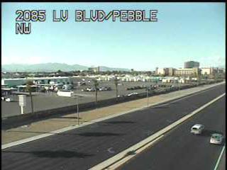 Las Vegas Blvd and Pebble Traffic Camera