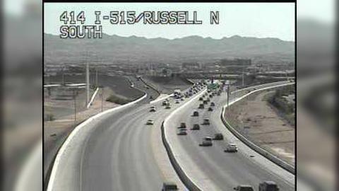 East Las Vegas: I-515 NB Russell N Traffic Camera