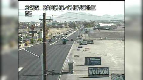 Las Vegas: Rancho and Cheyenne Traffic Camera