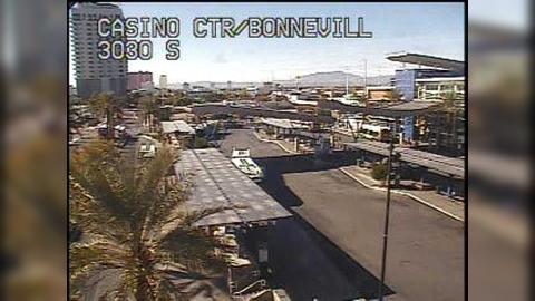 Las Vegas: Casino Ctr and Bonneville Traffic Camera