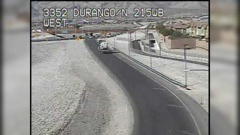 Las Vegas: N Durango and 215 WB Traffic Camera