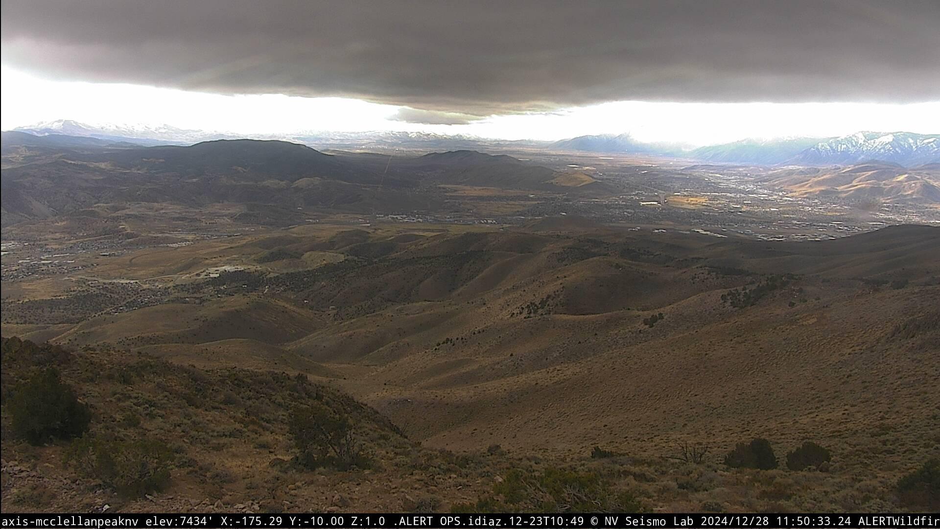 Traffic Cam New Washoe City: McClellan Peak Player