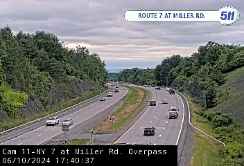 NY 7 at Miller Rd - Westbound Traffic Camera
