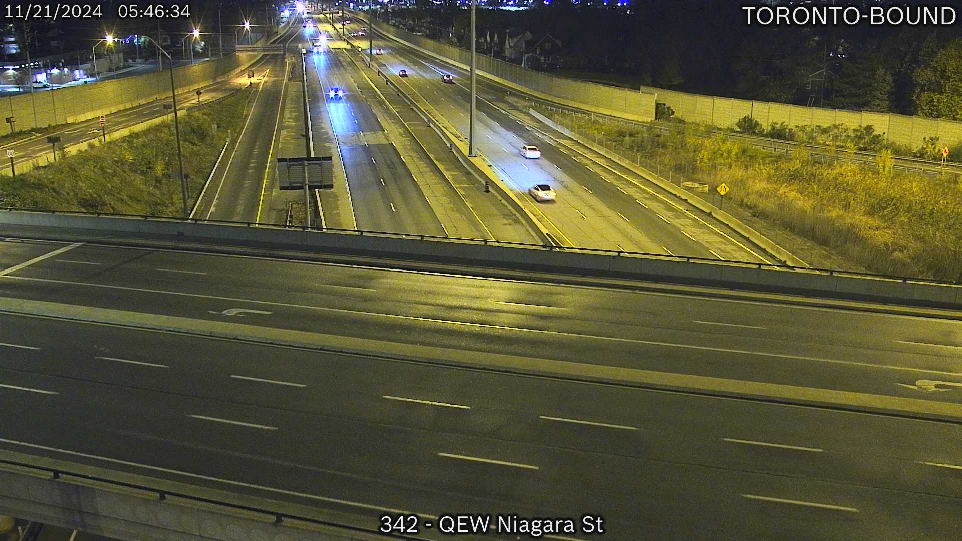 Traffic Cam QEW Niagara St. Player