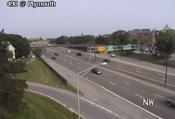 Traffic Cam I-490 at Plymouth Avenue - Eastbound Player