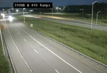 Traffic Cam I-390 North at I-490 East - Northbound Player