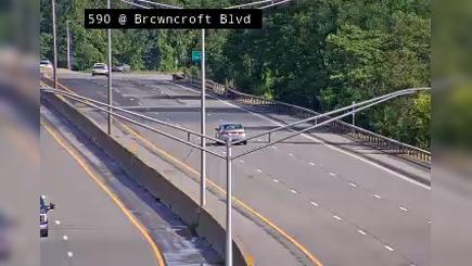 Rochester: I-590 at Browncroft Blvd Traffic Camera