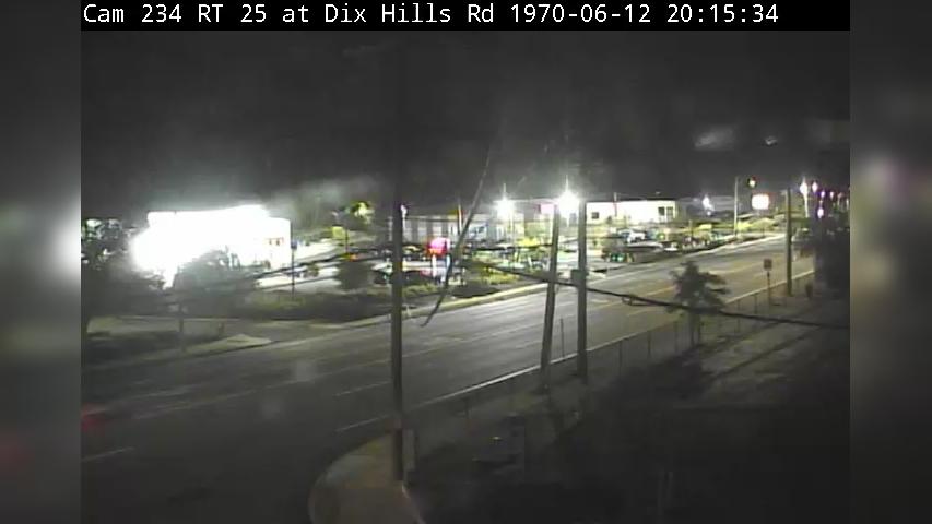 Huntington Bay: NY 25 at Dix Hills Road Traffic Camera