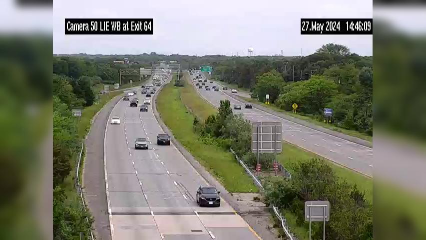 Bellport › West: I-495 at NY 112 (Exit) Traffic Camera