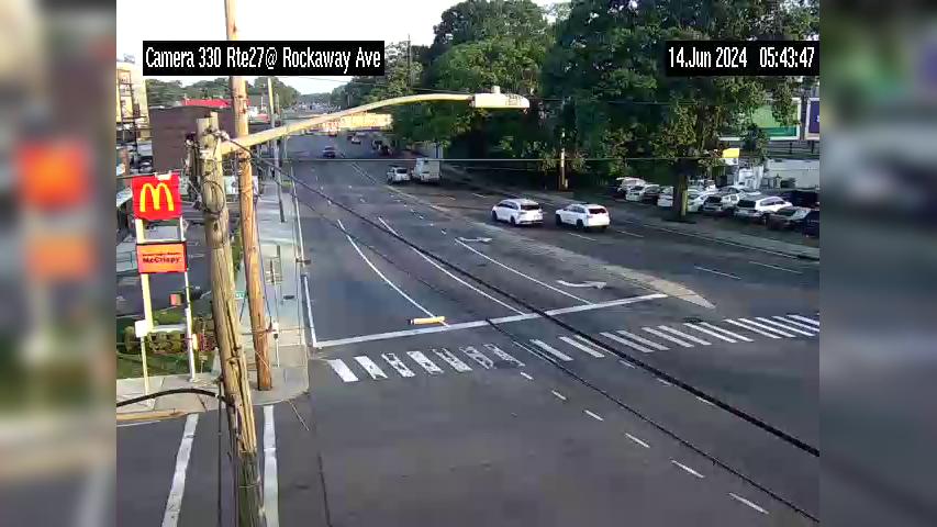 Valley Stream: NY 27 at Rockaway Ave Traffic Camera