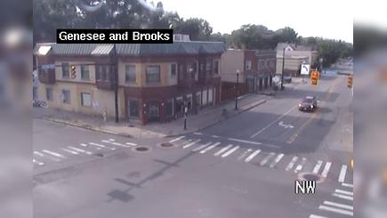 Rochester: Genesee St at Brooks Ave Traffic Camera