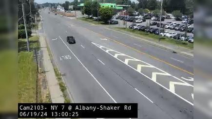 Colonie › East: NY 7 at Albany-Shaker Road Traffic Camera