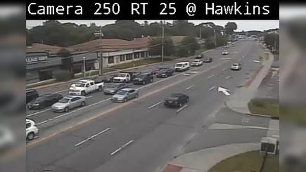 Traffic Cam Lake Grove: NY 25 Eastbound at Hawkins Avenue Player