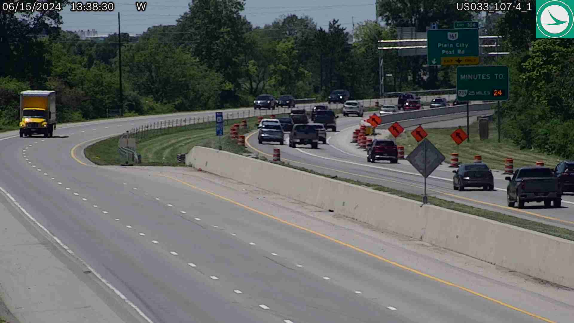Traffic Cam US-33 at W of Avery Rd Player