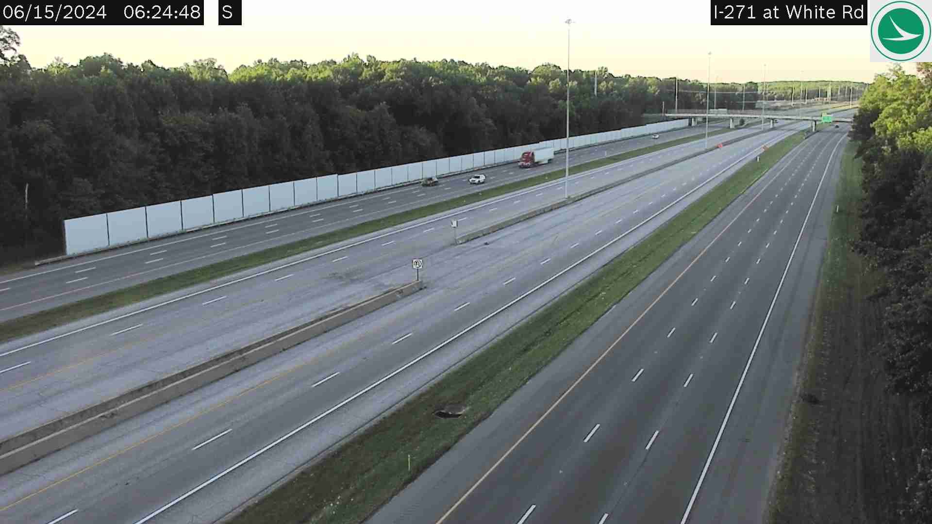 Traffic Cam I-271 at White Rd Player