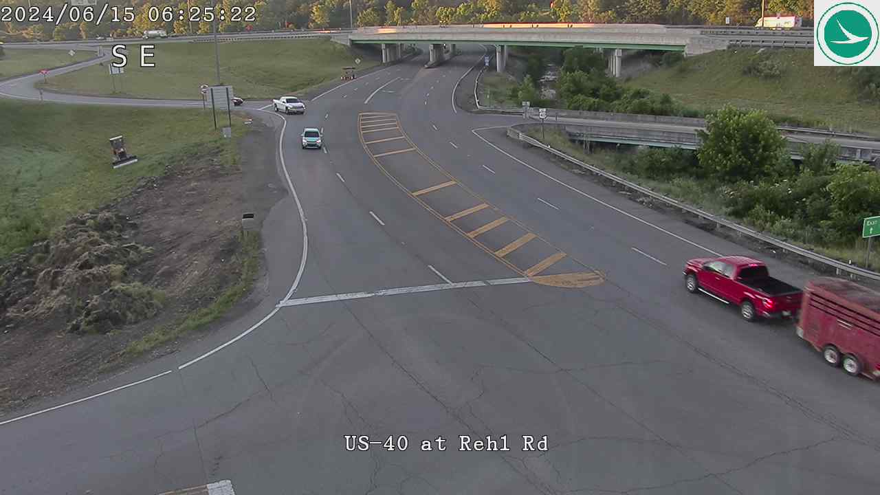 Traffic Cam US-40 at Rehl Rd Player