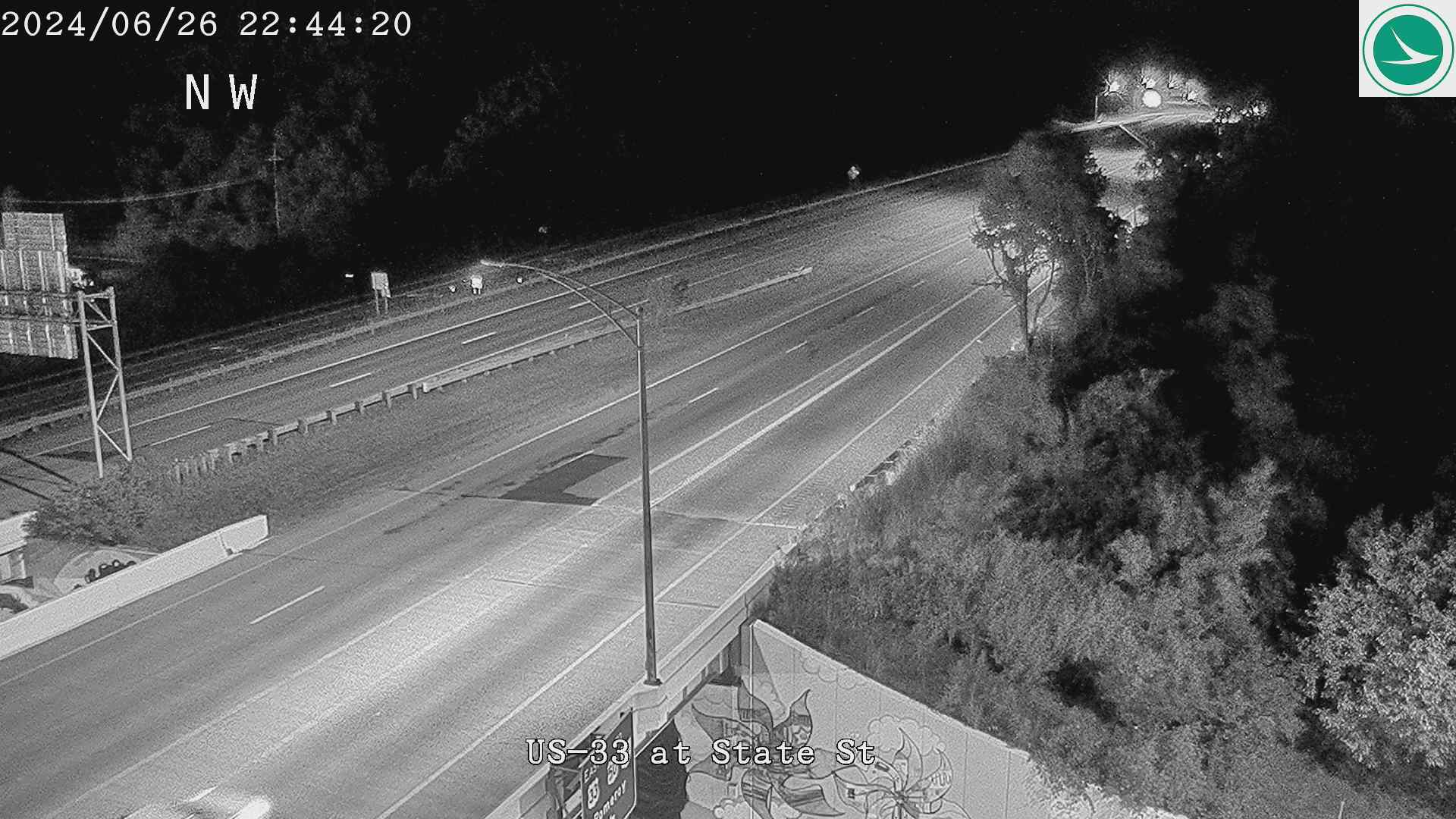 Traffic Cam US-33 at E State Rd Player