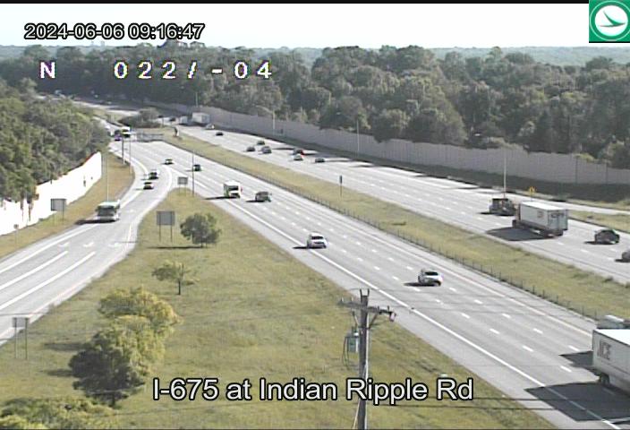 Traffic Cam I-675 at Indian Ripple Rd Player