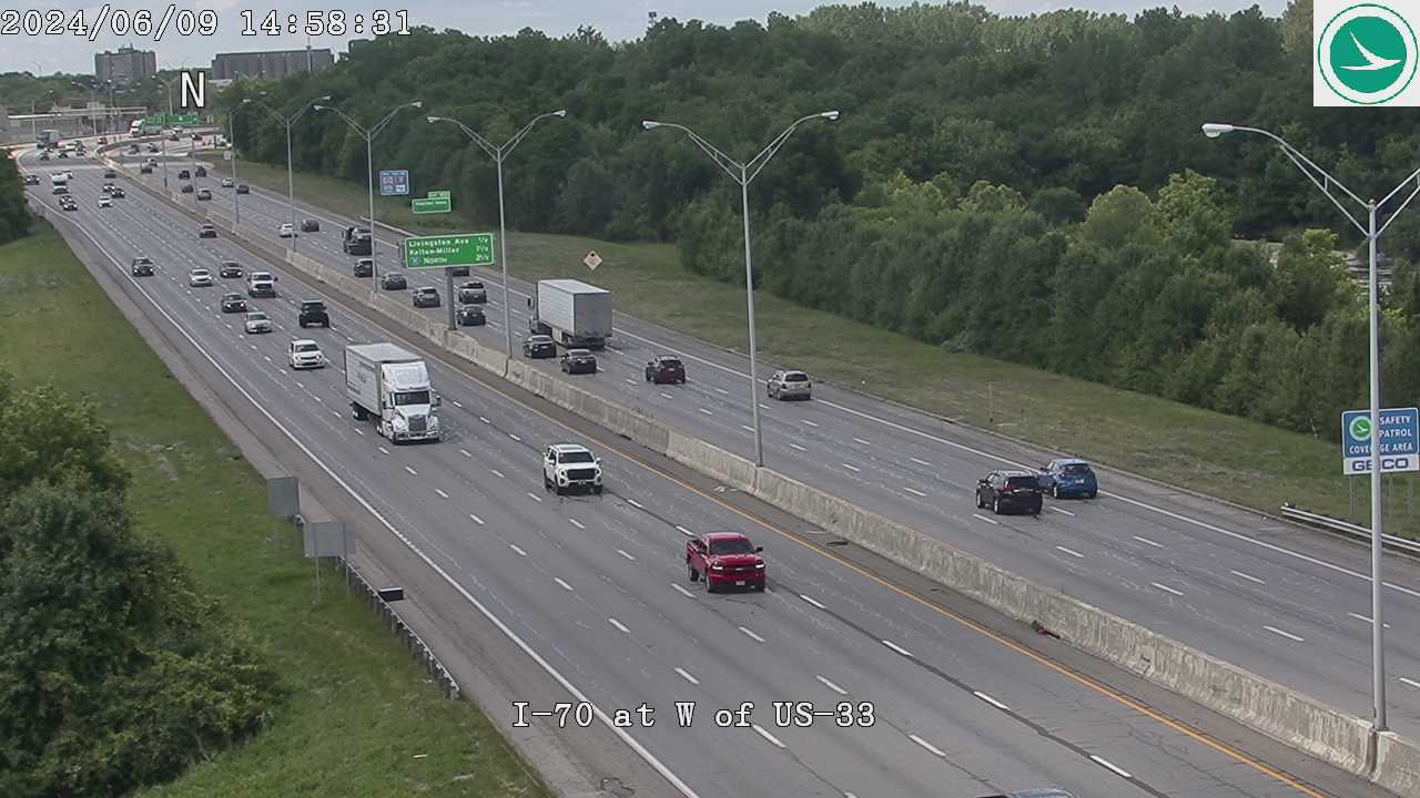 Traffic Cam I-70 at W of US-33 Player