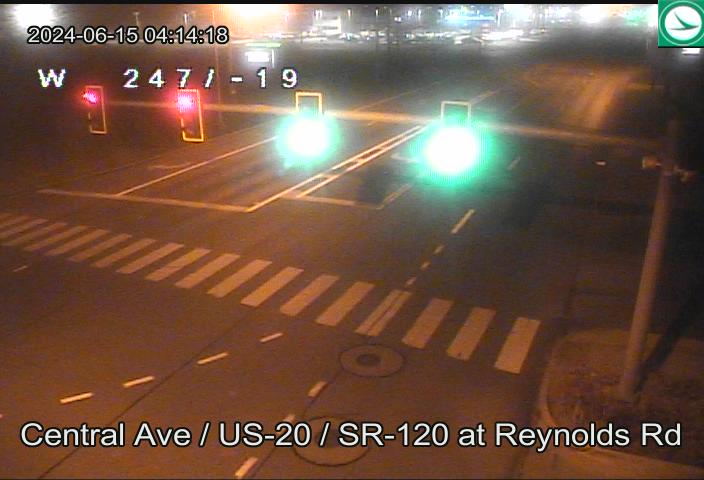 Traffic Cam Central Ave / US-20 / SR-120 at Reynolds Rd Player
