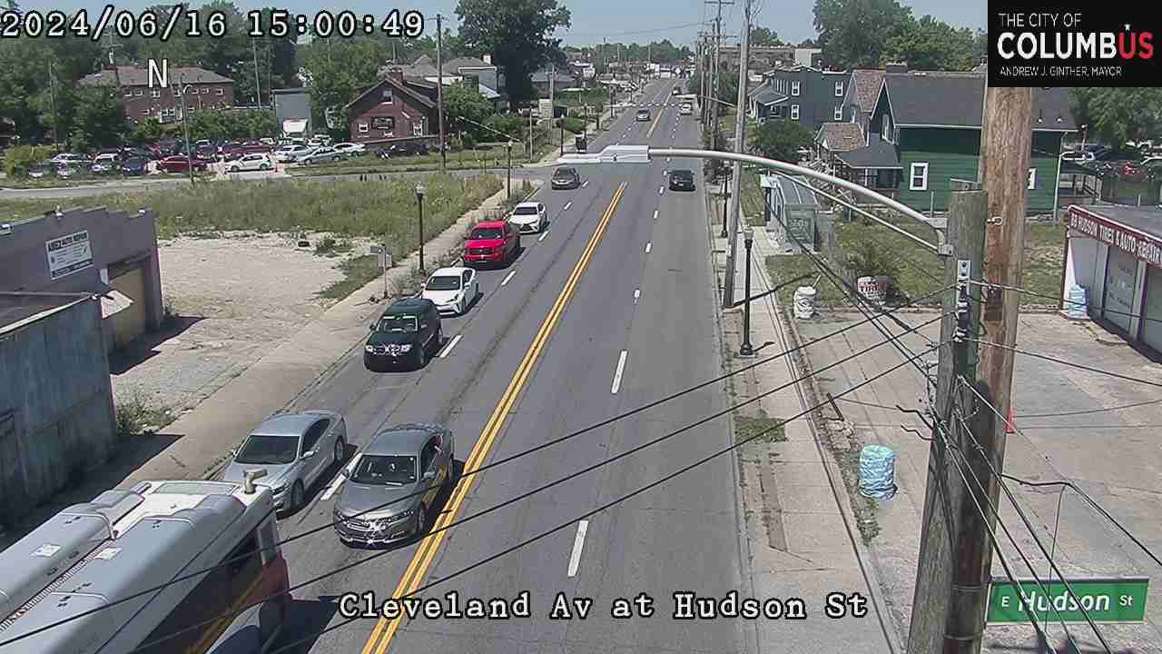 Cleveland Ave at Hudson St Traffic Camera
