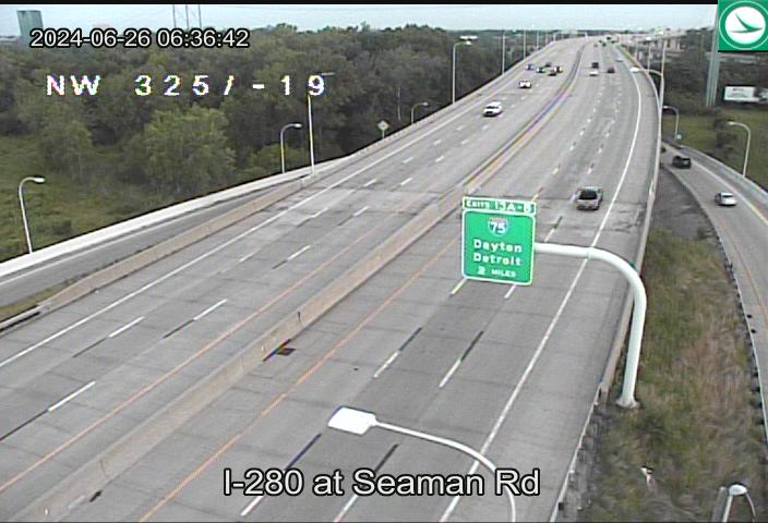 Traffic Cam I-280 at Seaman Rd Player