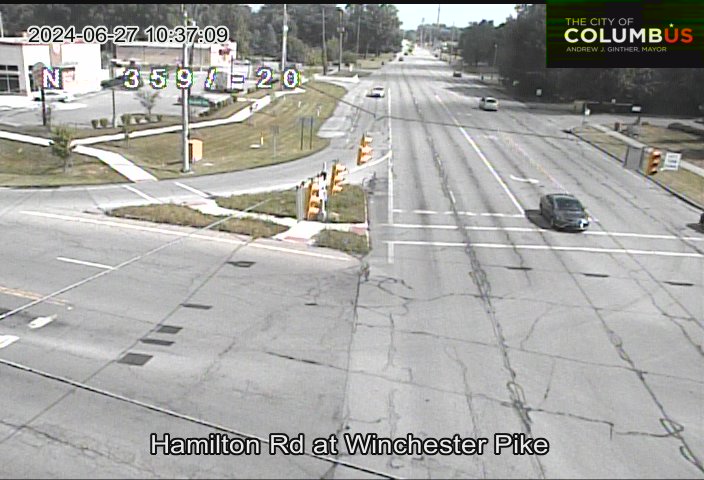 Traffic Cam Hamilton Rd at Winchester Pike Player