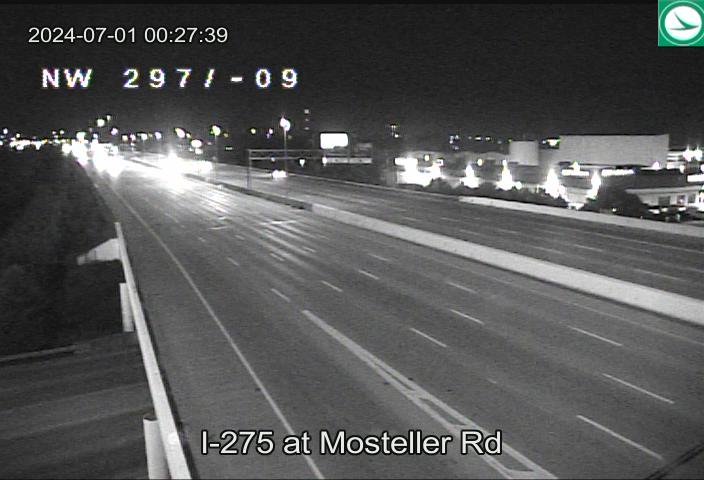 Traffic Cam I-275 at Mosteller Rd Player