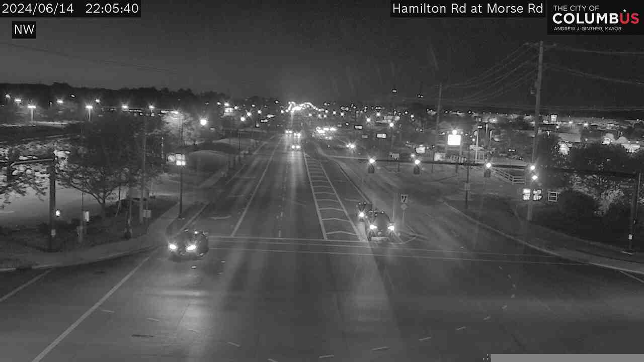 Gahanna: City of Columbus) Hamilton Rd at Morse Rd Traffic Camera