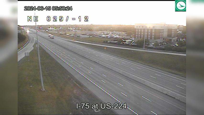 Traffic Cam Findlay: I-75 at US-224 Player