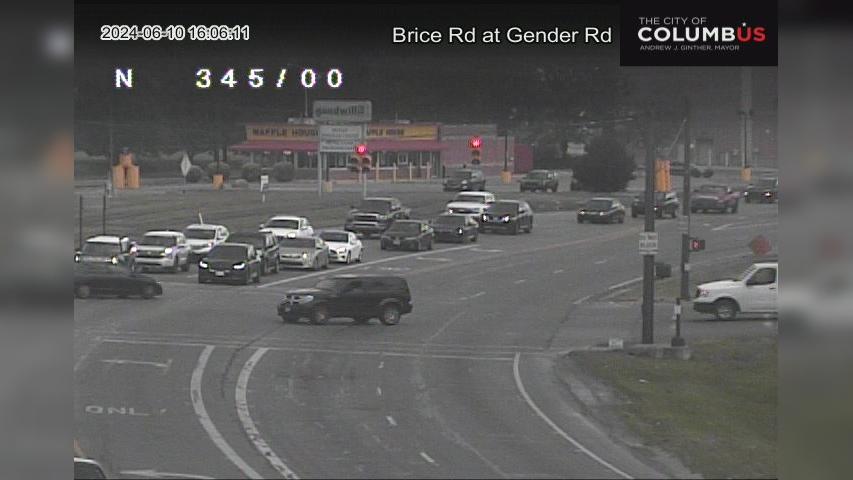 Traffic Cam Columbus: City of - Brice Rd at Gender Rd Player