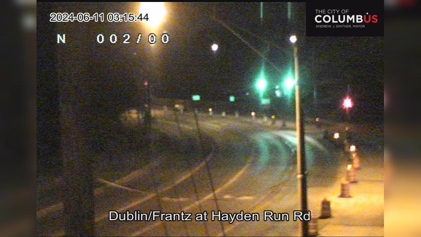 Traffic Cam Columbus: City of - Dublin Rd/Frantz Rd at Hayden Run Rd Player