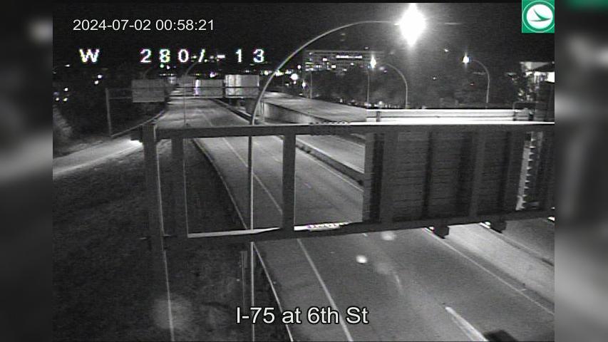 Pendleton: I-75 at 6th St Traffic Camera