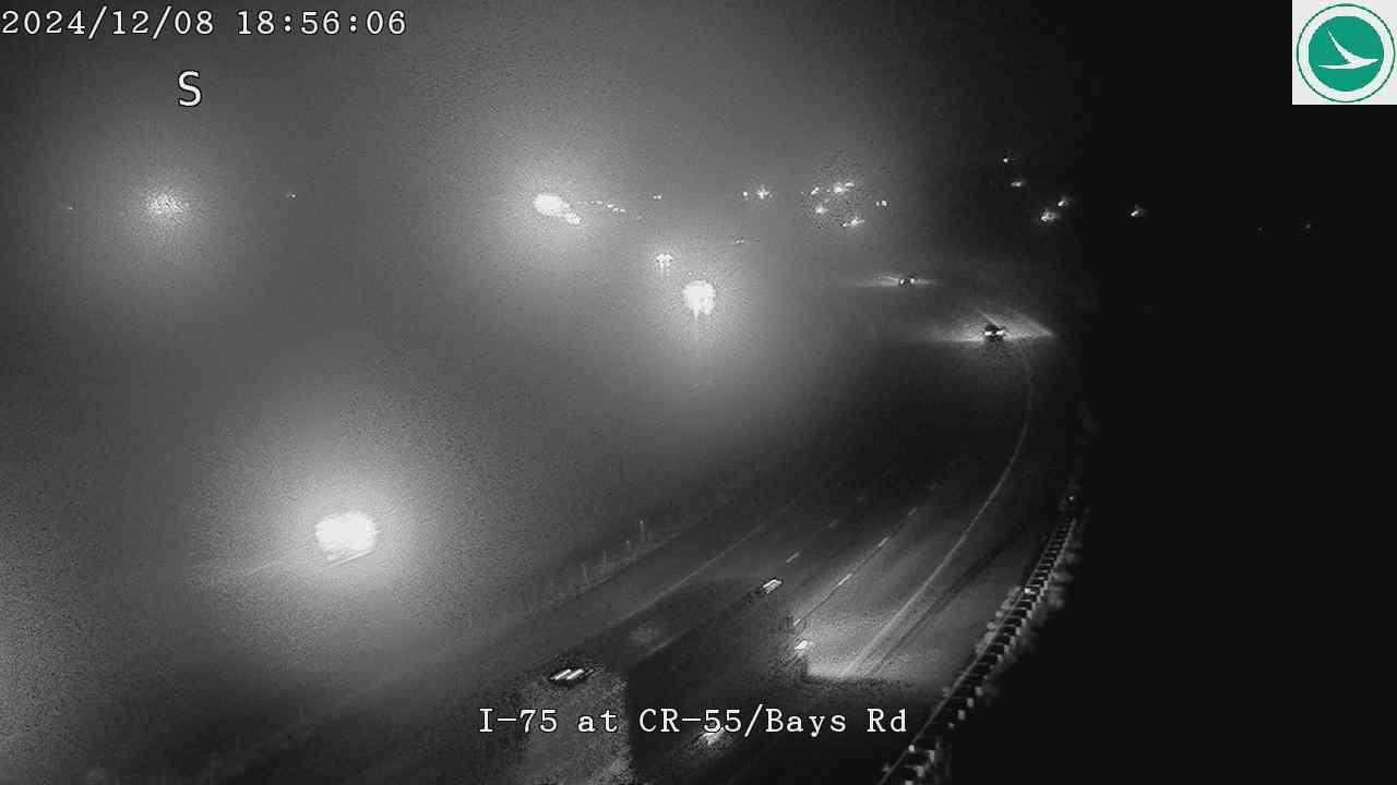 Traffic Cam Mungen: I-75 at CR-55/Bays Rd Player