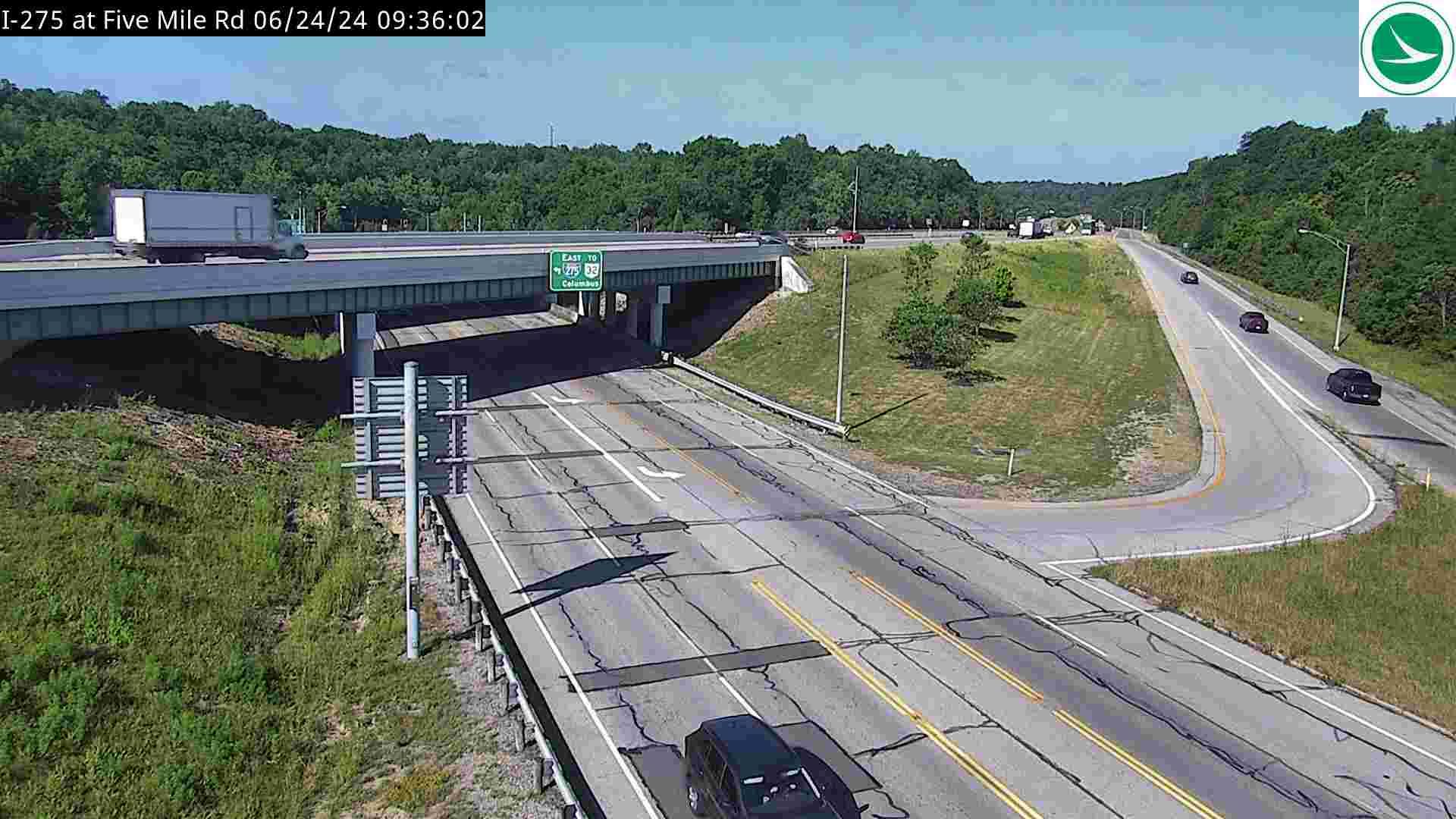 Traffic Cam Asbury: I-275 at Five Mile Rd Player