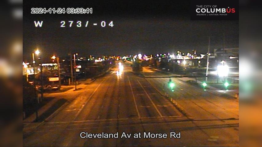 Northland: City of Columbus) Cleveland Ave at Morse Rd Traffic Camera