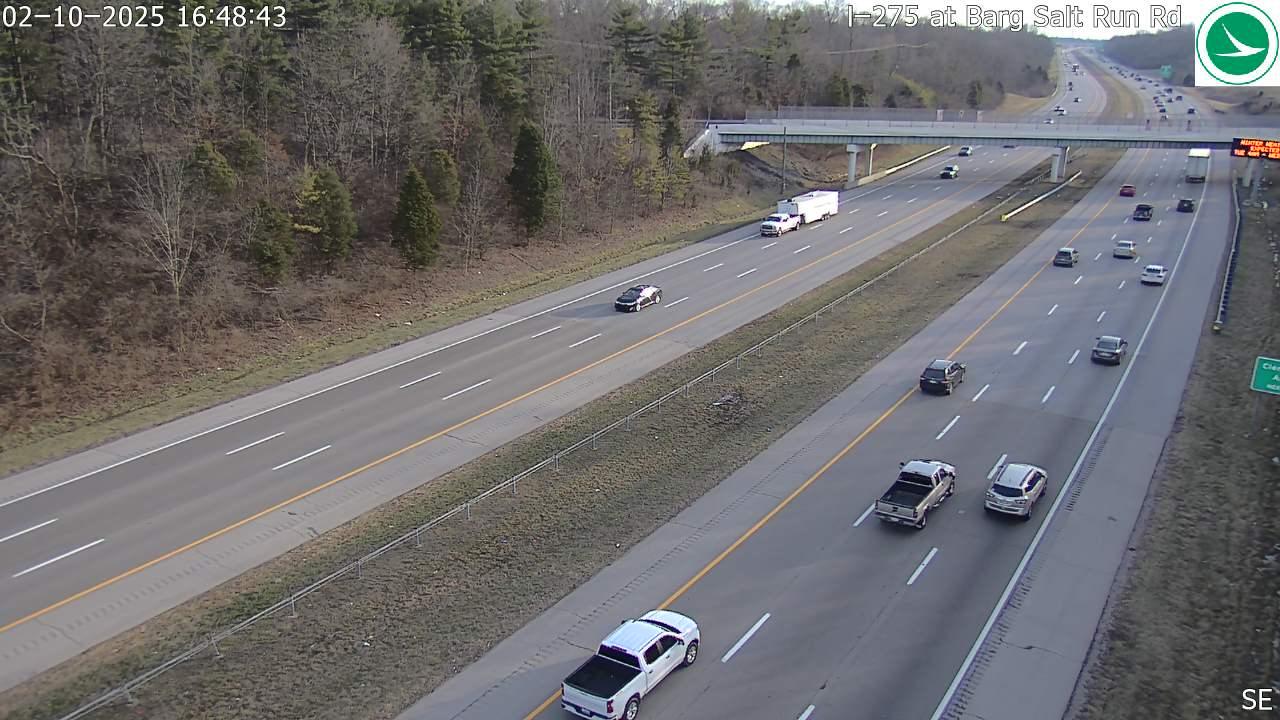 Summerside Estates: I-275 at Barg Salt Run Rd Traffic Camera