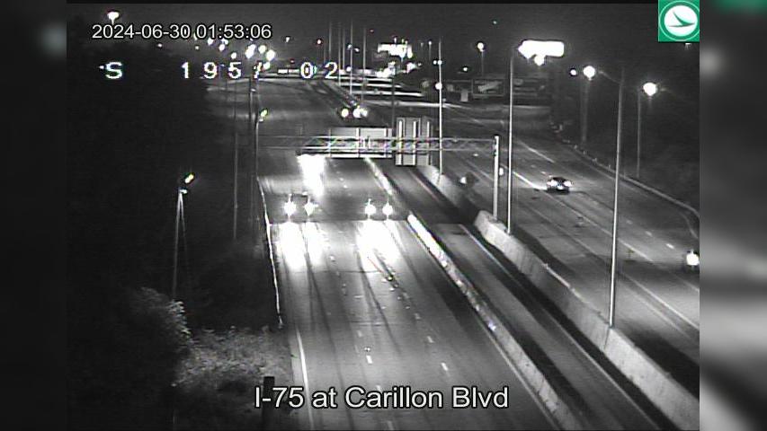 Dayton: I-75 at Carillon Blvd Traffic Camera