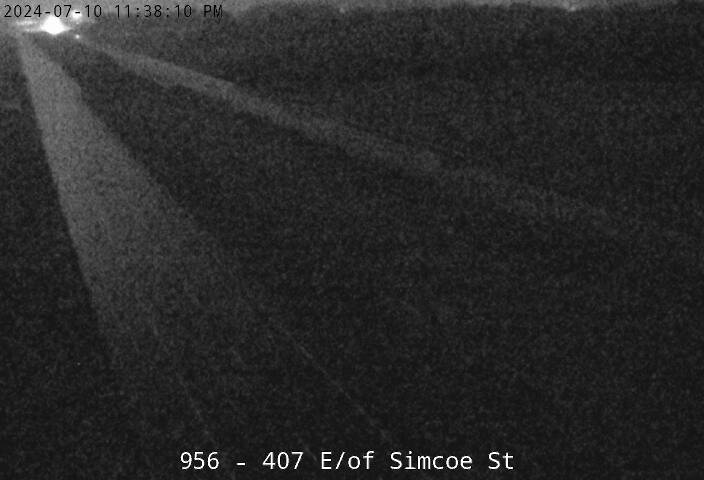 407 East of Simcoe Street Traffic Camera