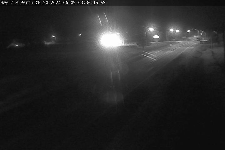 Traffic Cam Highway 7 near Perth County Road 20 - South Player
