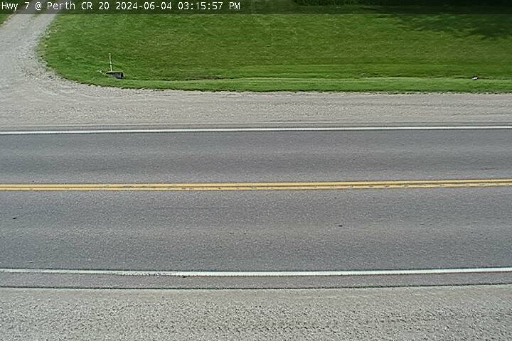 Traffic Cam Highway 7 near Perth County Road 20  - East Player