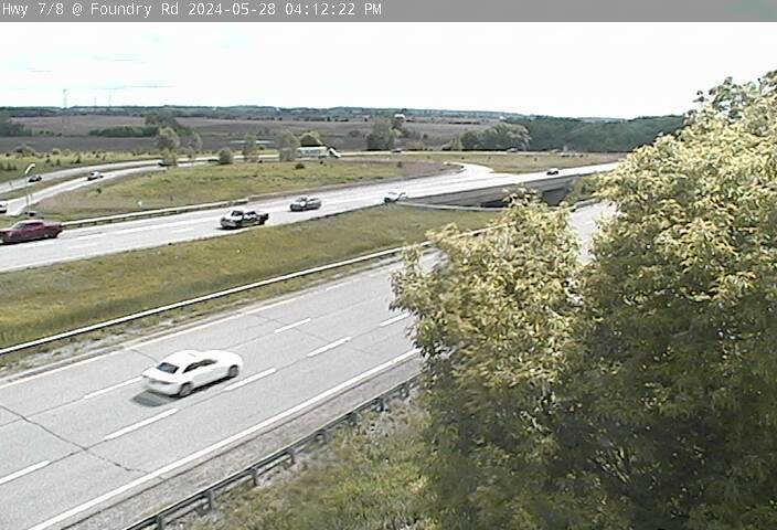 Traffic Cam Highway 7/8 near Foundry St - West Player